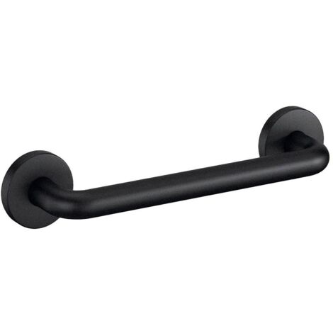 COSMIC Grab rail 30cm, Straight Matt Black, up to 150kg, ARCHITECT S+ Collection