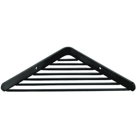 Cosmic Logic panier porte-savon de douche étagere de douche noir mat murale (38 CM)