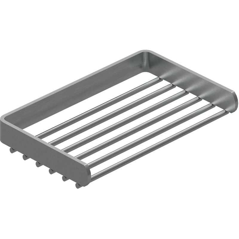 Logic panier porte-savon de douche étagere de douche inox mat murale (6 cm) - Cosmic