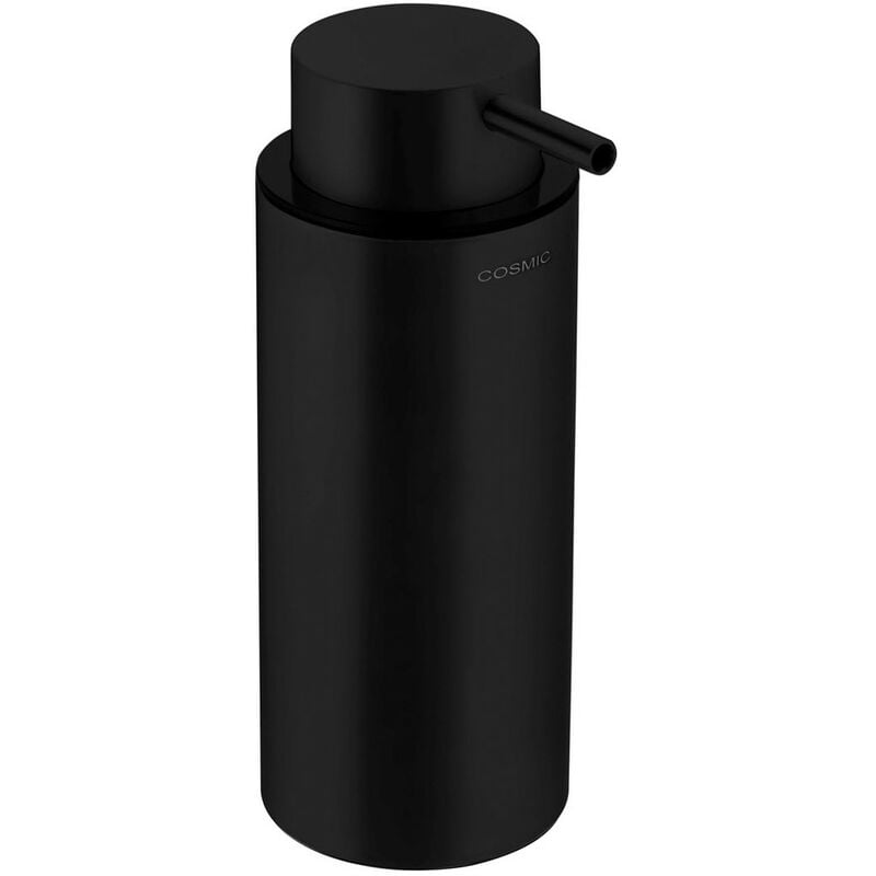 Logic porte-savon liquide distributeur de savon noir mat type d'installation à poser sur plan - Cosmic