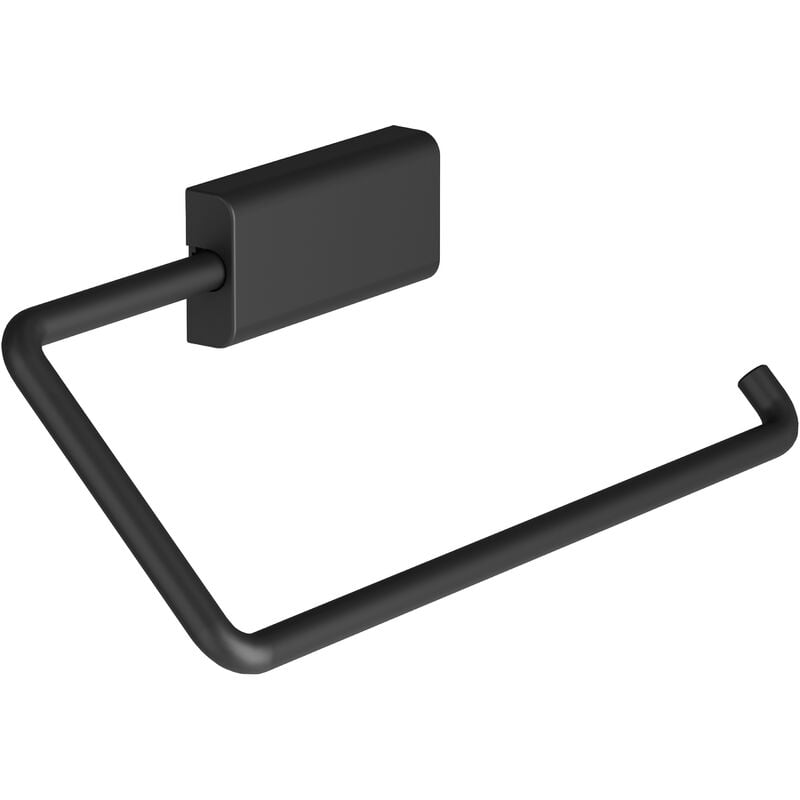 Cosmic - Next porte-serviette de salle de bain barre de serviette noir mat
