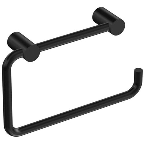 COSMIC Paper Holder/Towel Rack Matt Black Logic