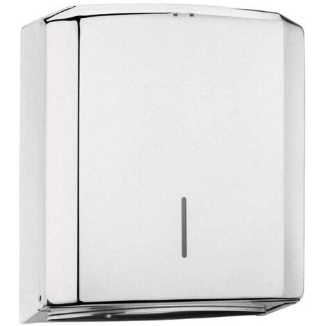 COSMIC Paper Towel Dispenser, Glossy Stainless Steel, Architect Collection
