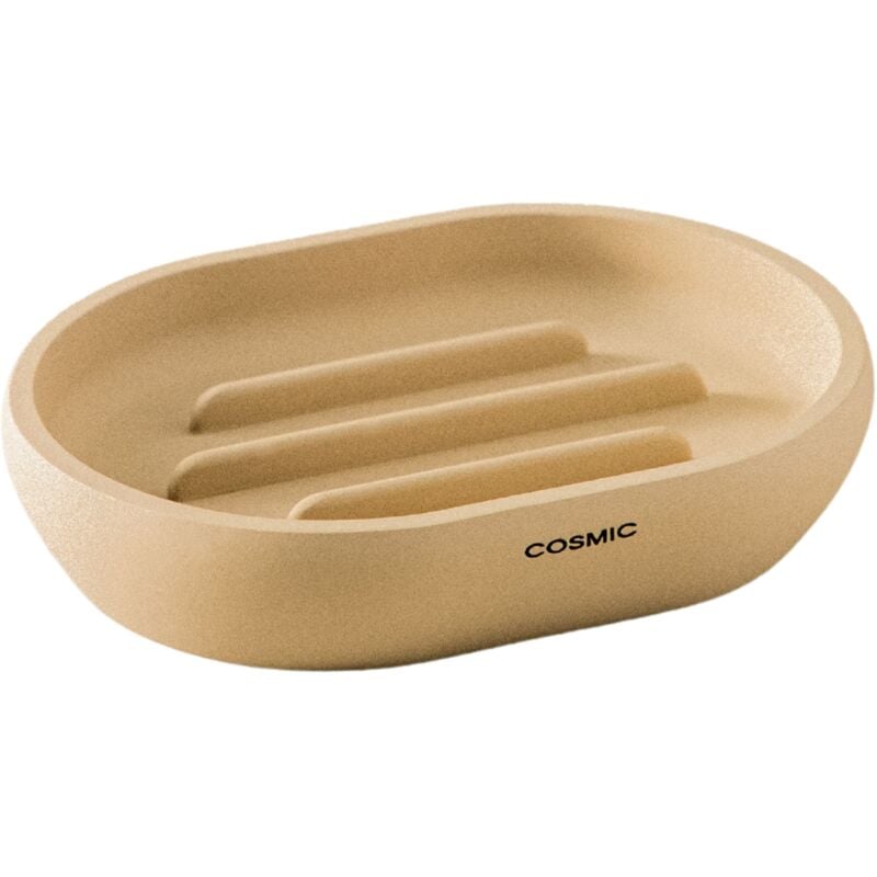 Saona Distributeur de Savon pour Salle de Bain Fabriqué en Résine. Distributeur de Comptoir pour Salle de Bain et Cuisine au Toucher Doux. Accessoire