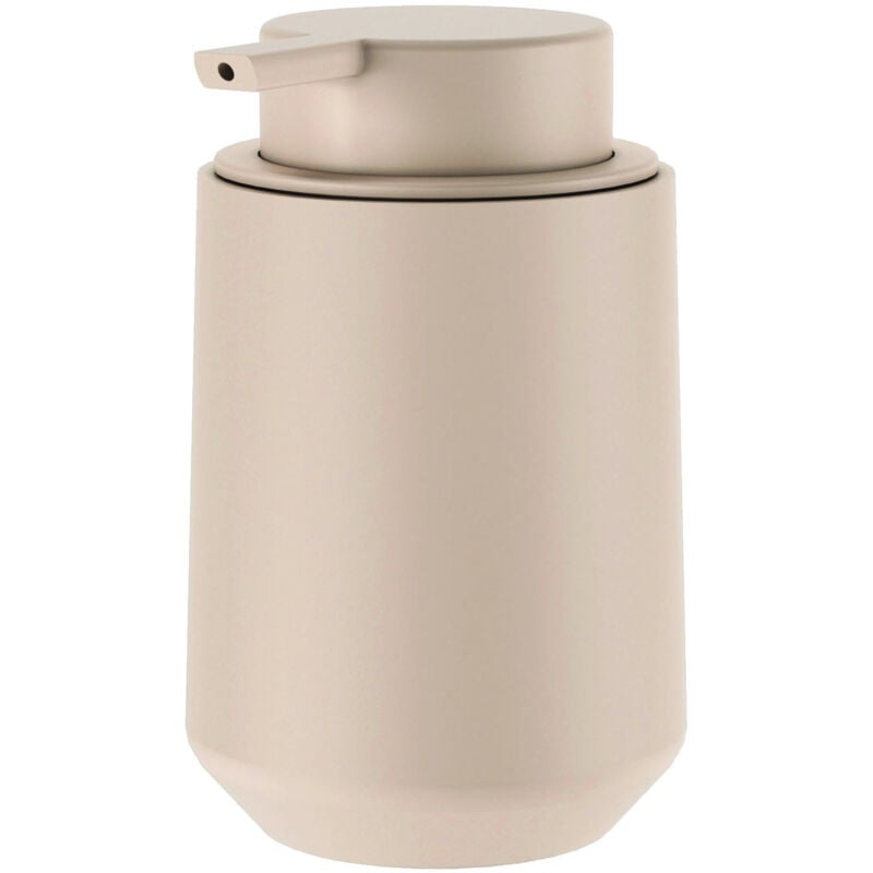 Saona Distributeur de Savon pour Salle de Bain Fabriqué en Résine. Distributeur de Comptoir pour Salle de Bain et Cuisine au Toucher Doux. Accessoire