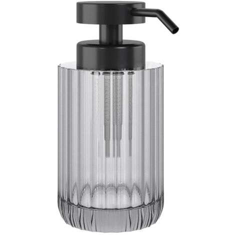 COSMIC Soap dispenser, 300ml, Resistant Glass, Grey, Lido Collection