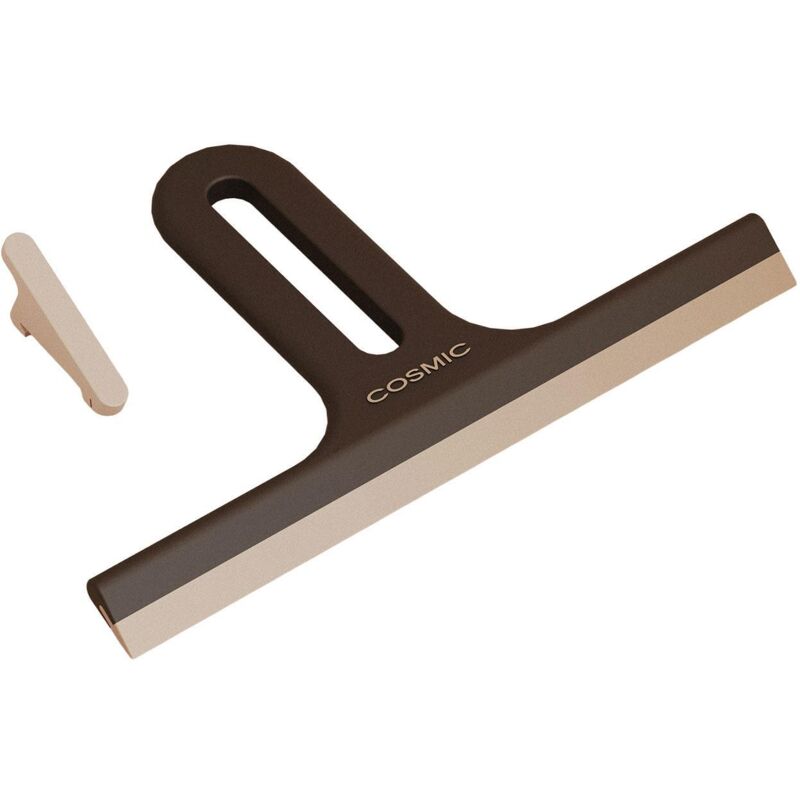 Cosmic Squeegee 20cm, Black, Wall Guide Needed, Compatible With Alife Collection