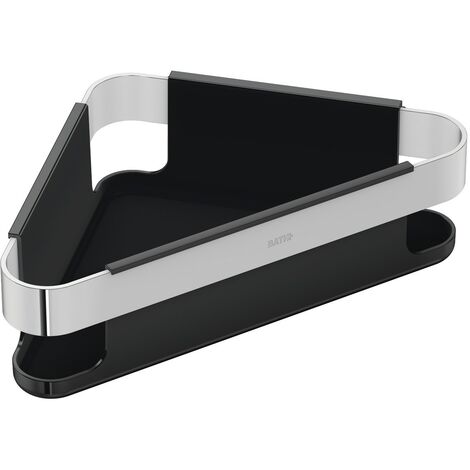 Cosmic Start panier de douche d&39angle WJB269A0050001 215 x 220 x 80 mm, chromé / noir