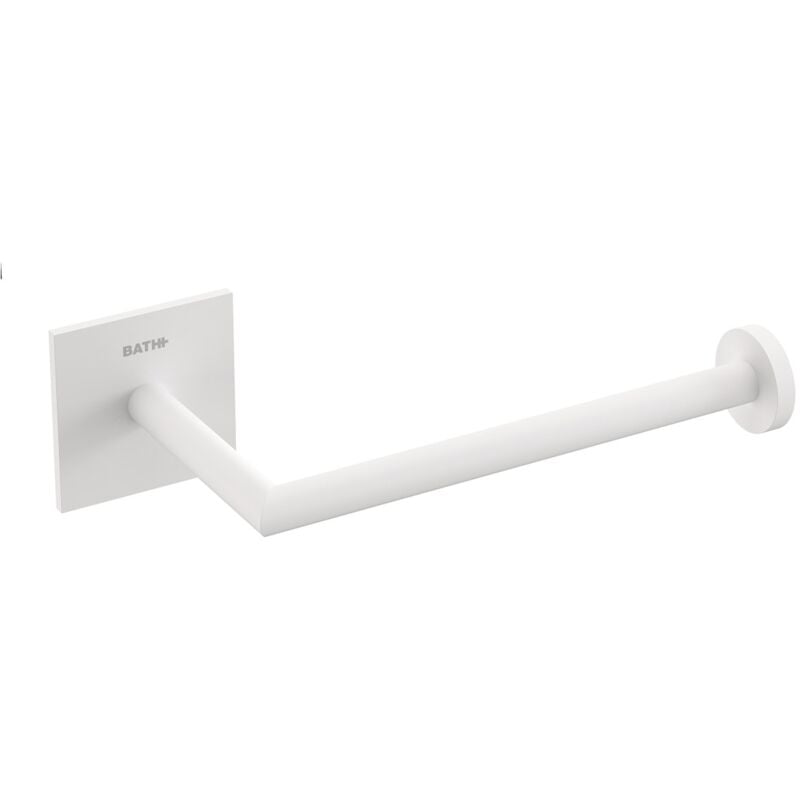 Toilet Roll Holder Matt White Stick - Cosmic