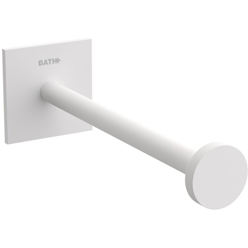 Toilet Roll Holder Matt White Stick - Cosmic