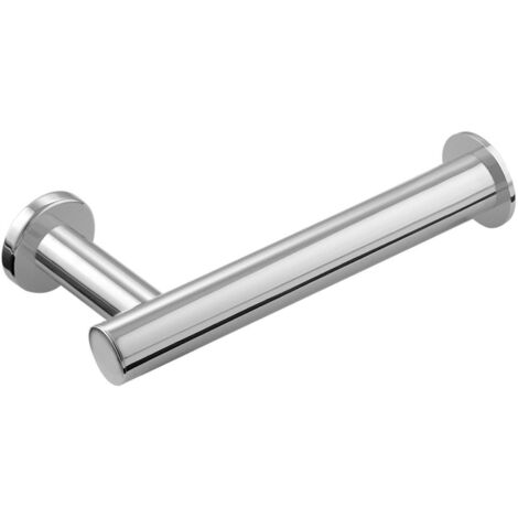 COSMIC Toilet roll holder with lid 16cm, Silver, Architect S+ Collection