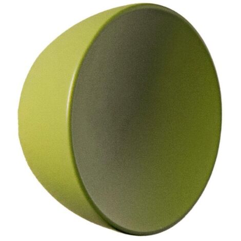 COSMIC Towel hook, Coat hook, Round handle, Round knob, Green, Geyser Collection