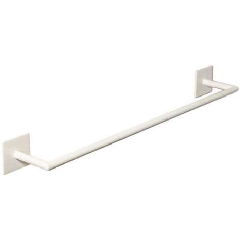 COSMIC Towel Rail, 30cm, Self-adhesive, White, Anti-corrosion, Stick Collection
