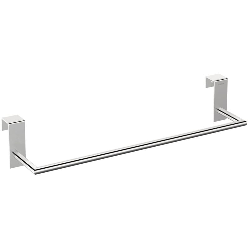 Towel Rail Bathroom Towel Bar Stick Chrome (38cm) - Cosmic