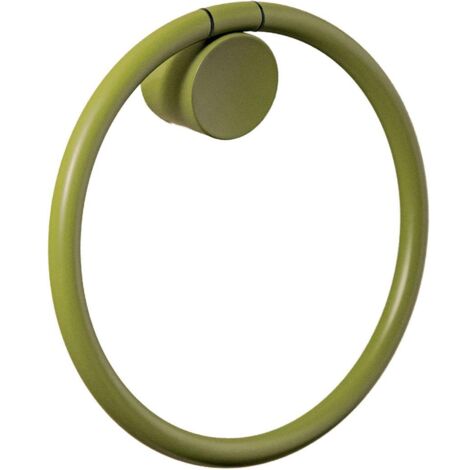 COSMIC Towel Ring, 20cm diam, Green, Award-Winning Design, Geyser Collection