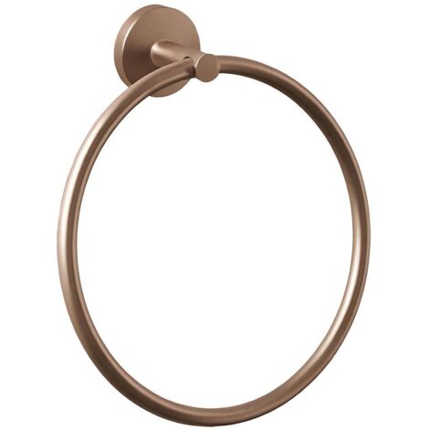 COSMIC Towel ring, 20cm, Matt copper, Anti-corrosion, Start Collection