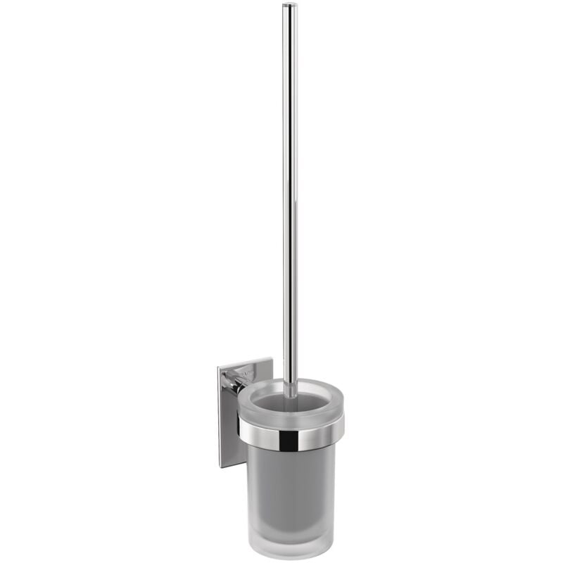 Wall Mounted Toilet brush holder Chrome Stick - Cosmic