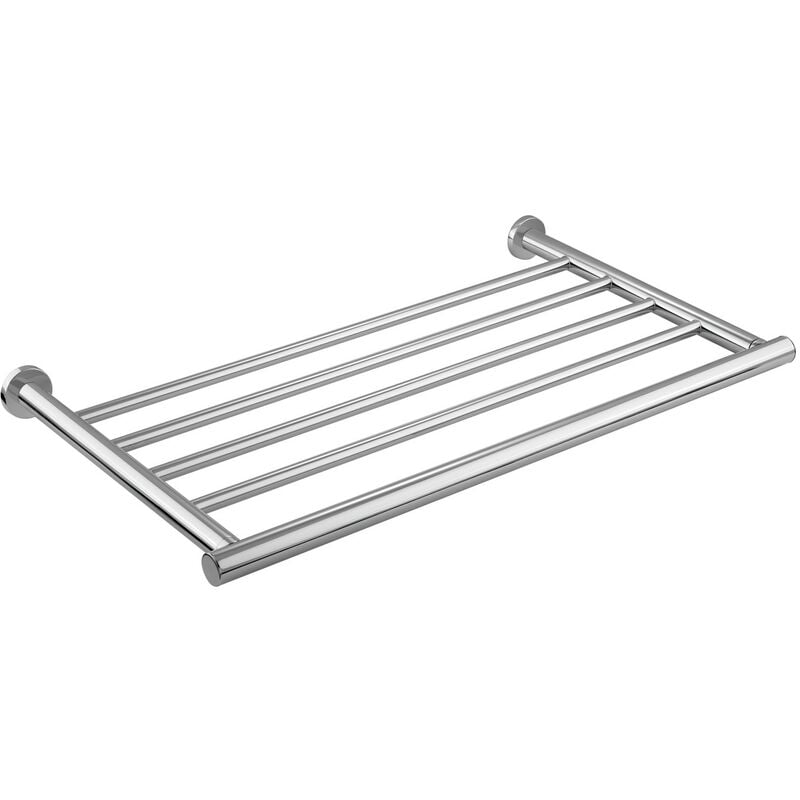 Cosmic - Architect porte-serviette de salle de bain barre de serviette chrome murale seulement vissé (40CM)