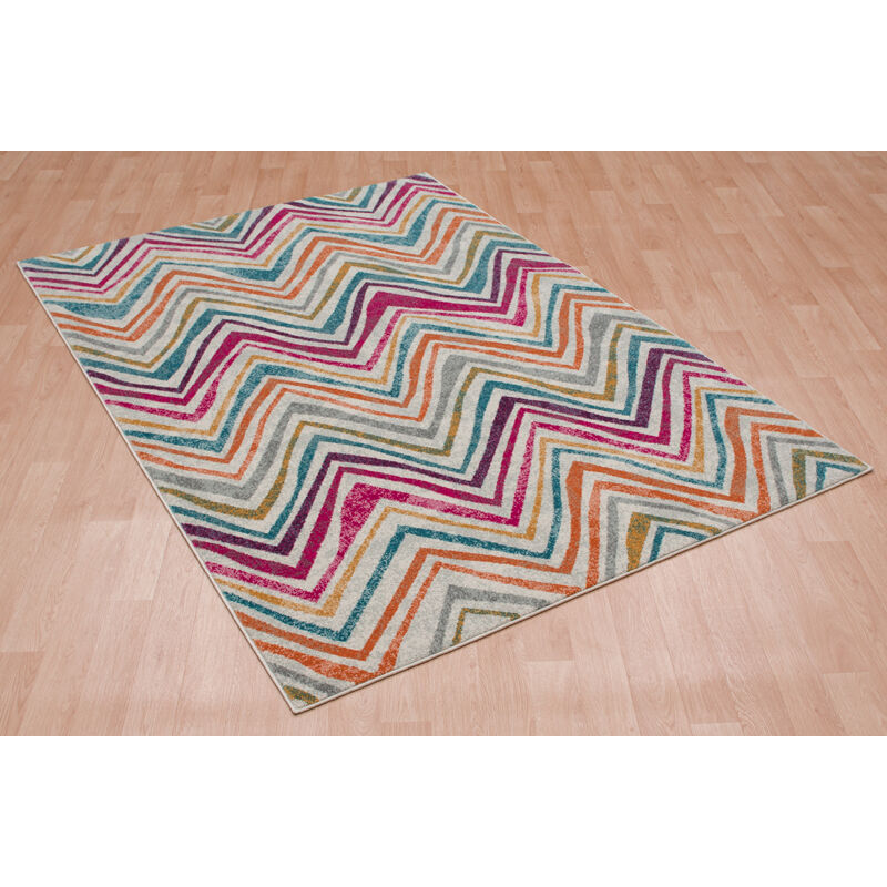 Nova NV21 Multi 120cm x 170cm Rectangle - Multicoloured