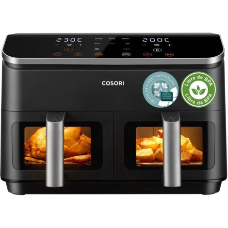 COSORI - Freidora de aire Dual Basket Chef Edition 8,5 litros