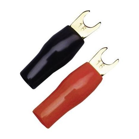 SONSTIGE Sinuslive KSI 16 Cosse à fourche 16 mm² Ø du trou=5 mm partiellement isolé noir, rouge 10 pc(s)