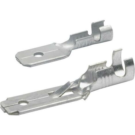 Cosse à languette mâle 6.30 x 0.80 mm Klauke 2250 non isolé laiton 1 pc(s) C007641