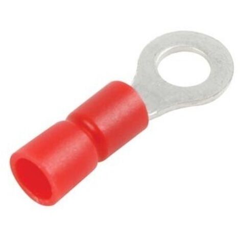 Cosse a oeil 4 3mm - rouge