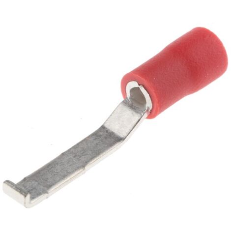 Cosse à sertir type languette, 3mm x 0.75mm, Rouge 16AWG 1.5mm² 22AWG 0.5mm² Non-Enveloppé