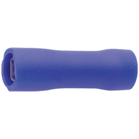 Cosse clip 2.8 mm x 0.5 mm Klauke 8301V 180 ° entièrement isolé bleu 1 pc(s) D26104
