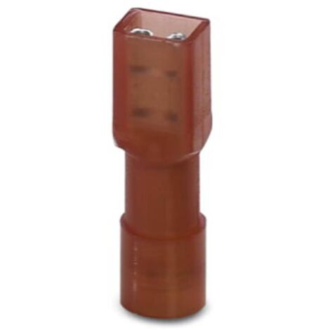 Cosse clip 2.8 mm x 0.5 mm Phoenix Contact C-SCFFI 1,5/2,8X0,5 3240534 180 ° entièrement isolé rouge 50 pc(s) S60585
