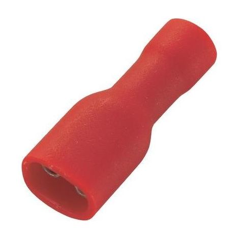 COSSE CLIP 4.8 MM X 0.5 MM TRU COMPONENTS FDFD1.25-187(5) 737662 0.50 MM² 1.50 MM² ENTIÈREMENT ISOLÉ ROUGE 50 PC(S)
