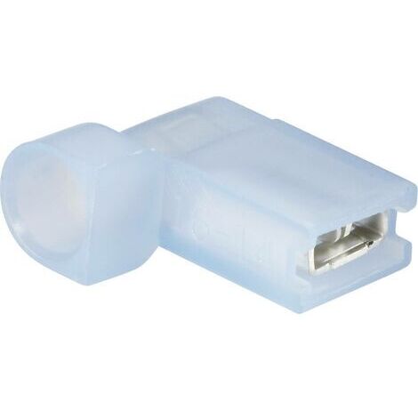 Cosse clip 4.8 mm x 0.5 mm Vogt Verbindungstechnik 393205S 90 ° entièrement isolé bleu 1 pc(s) D28454
