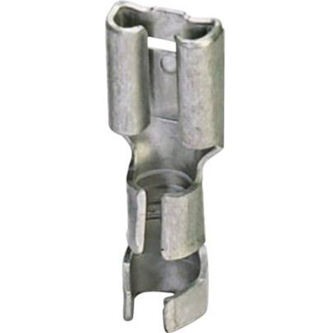 Cosse clip 6.3 mm x 0.8 mm Phoenix Contact C-SCF 1,5/6,3X0,8 3240156 180 ° non isolé métal 100 pc(s)