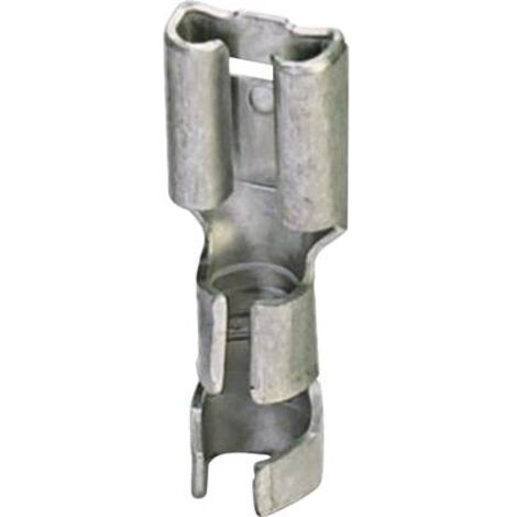 Cosse clip 6.3 mm x 0.8 mm Phoenix Contact C-SCF 2,5/6,3X0,8 3240159 180 ° non isolé métal 100 pc(s)
