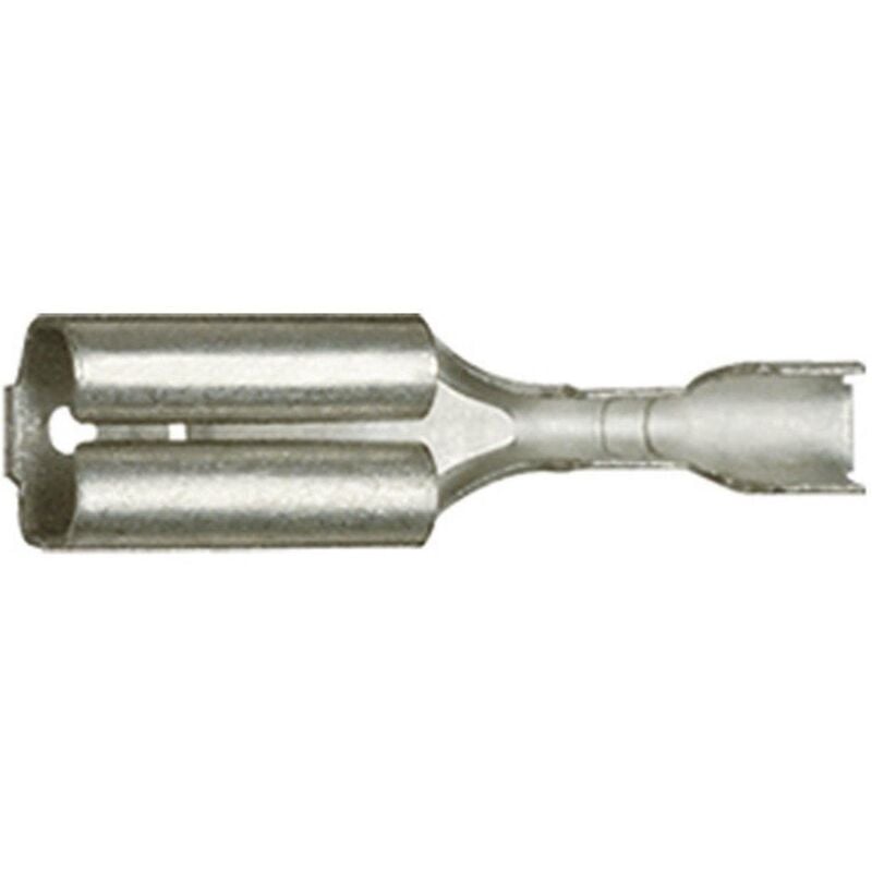 cosse clip 2.8 mm x 0.8 mm klauke 18201a 180 ° non isolé métal 1 pc(s) d20370