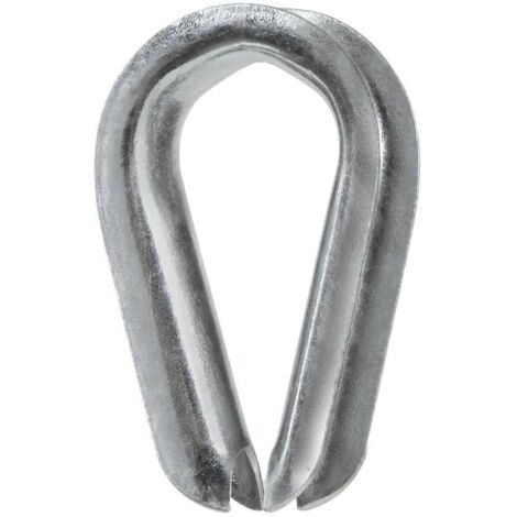 Cosse cœur CHAUBEYRE 6899/A 18 mm acier zingué