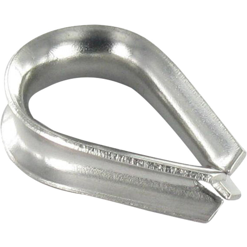 Cosse coeur Inox A4 Diamètre 12