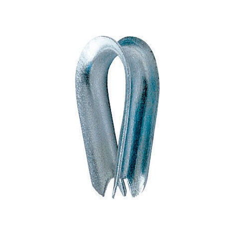 Cosse coeur petite ouverture LEVAC - Pour câble Ø 12 mm - 5080F