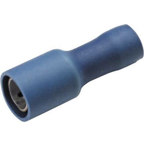 Cosse cylindrique femelle Vogt Verbindungstechnik 3916 1.50 mm² 2.50 mm² Ø de la broche: 5 mm entièrement isolé bleu 1 pc(s) D24535