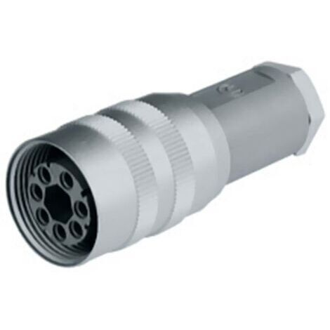 Cosse cylindrique mâle Hirschmann N6R EF 931 720-001-1 Connecteur de ligne Nombre total de pôles: 6 + PE 1 pc(s) D21018