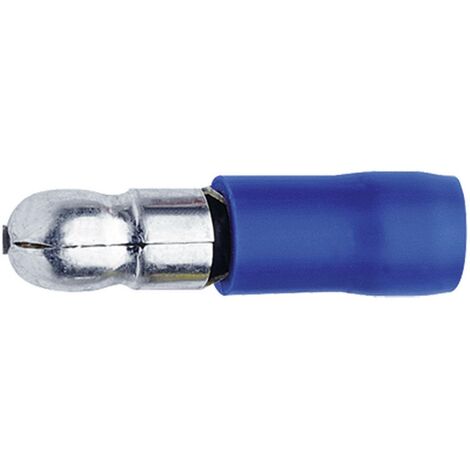 Cosse cylindrique mâle Klauke 1030 1.50 mm² 2.50 mm² Ø de la broche: 5 mm partiellement isolé bleu 1 pc(s) D24028