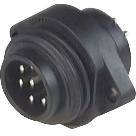 Cosse cylindrique mâle Série (connecteur rond): CA Hirschmann CA 3 GS 932 322-100-1 embase mâle Nombre total de pôles: 3 + PE 1 pc(s) D20251