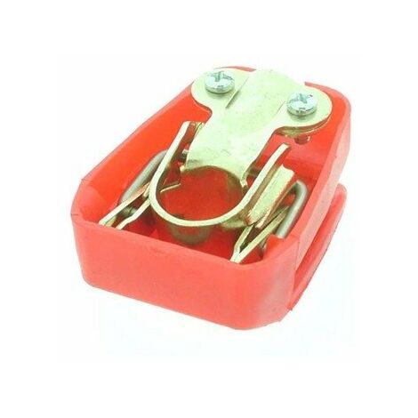 Cosse de batterie à clipser pour borne conique positive