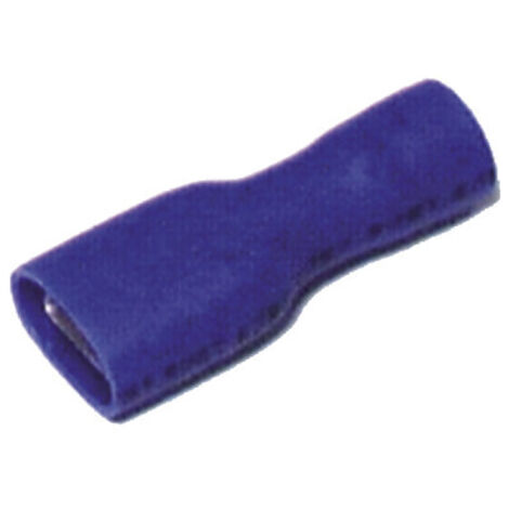 Cosse FASTON femelle isolée 6.35 (X 50) - DIFF