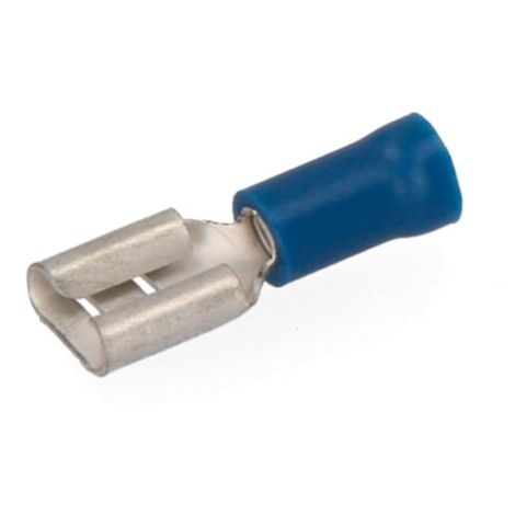 Cosse Faston Femelle Pré-isolée 6,3mm (Sachet 100 Unités)