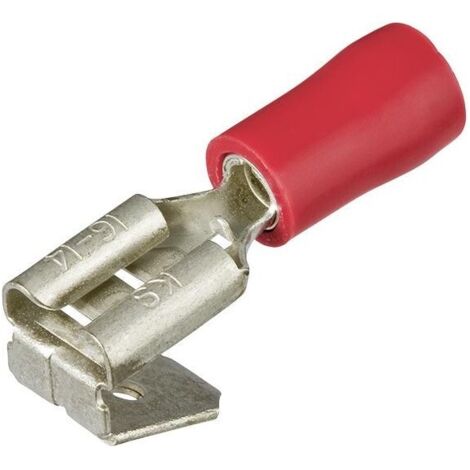 Cosse faston Knipex, Isolée, Rouge, série : 97 99 0 ( Prix pour Sachet de 100 )