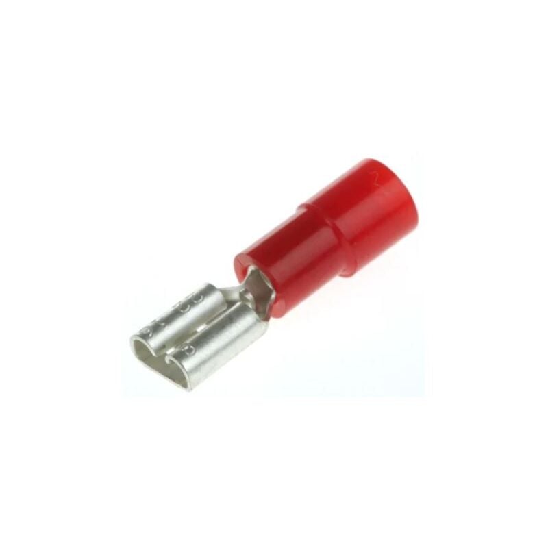 Cosse faston Rs Pro 0,5 1,5 mm², 22 16 awg, Isolée, Rouge