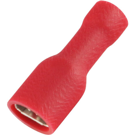 Cosse faston RS PRO, 0,5  1,5 mm2, 22  16 AWG, Isolée, Rouge