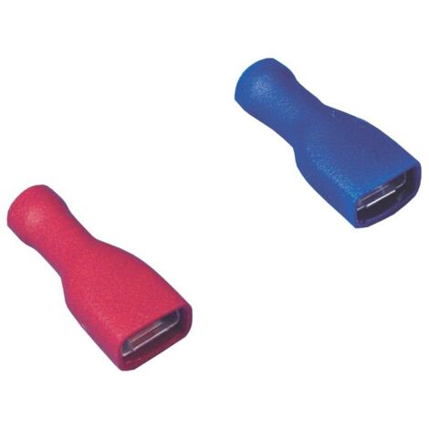 Cosse isolé 1,5-2,5mm2 bleu Jager (Par 100)