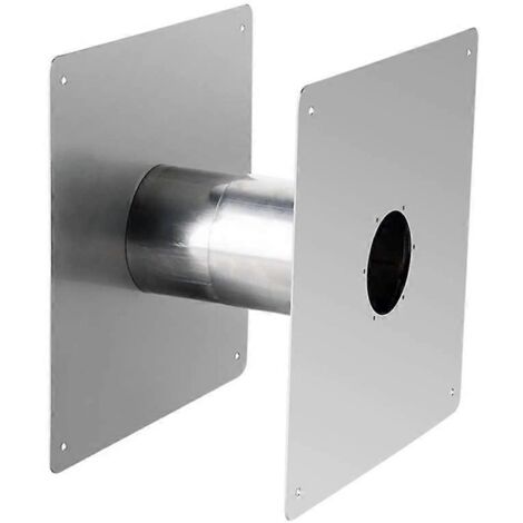 Cosse murale en acier inoxydable à ventilation directe pour chauffe-eau